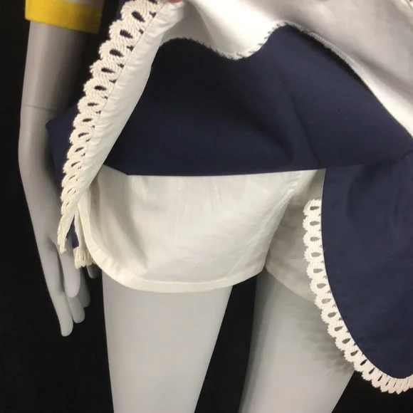 Lilly Pulitzer Navy Blue w/White Trim Skort Size 0 - Picture 6 of 12